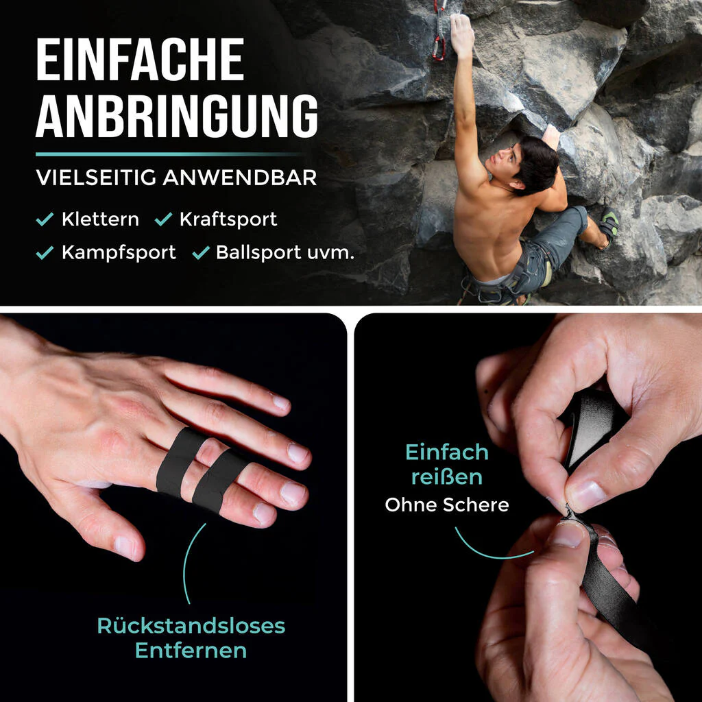 Klettertape mit extra starkem Kleber, 3 Rollen - Image 8