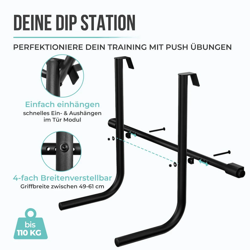 Dip Station für Tür Klimmzugstange - Image 21