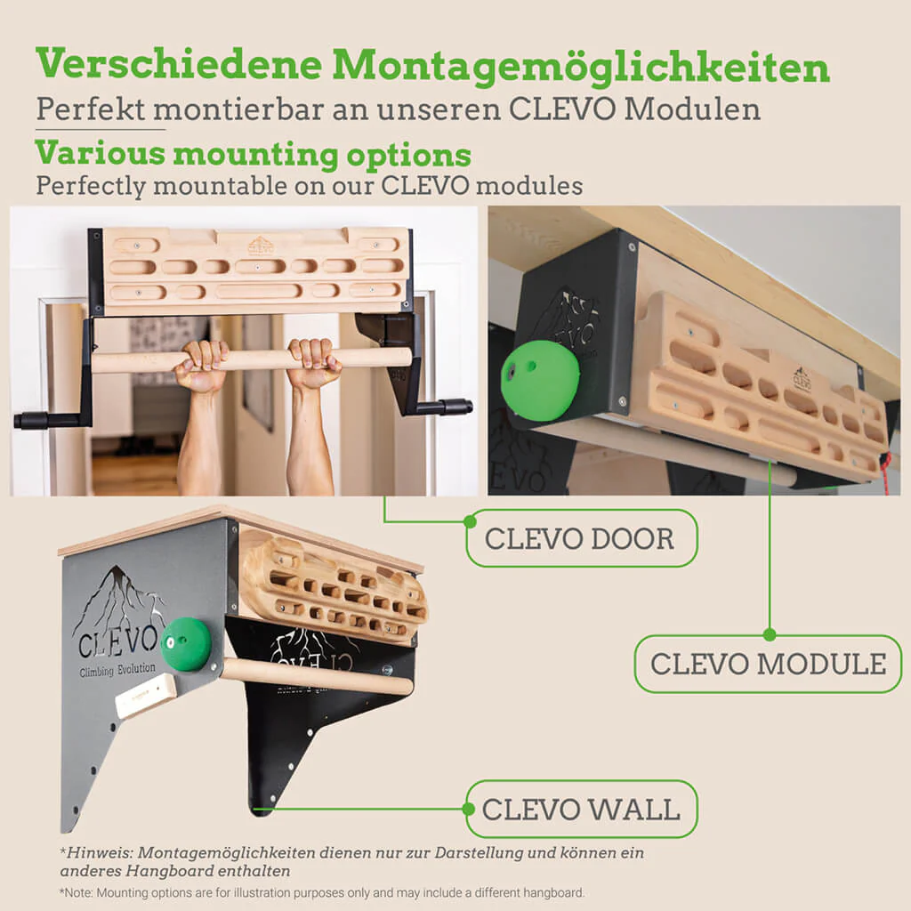 [B-Ware] CLEVO Hangboard für Fingerkrafttraining - Image 6