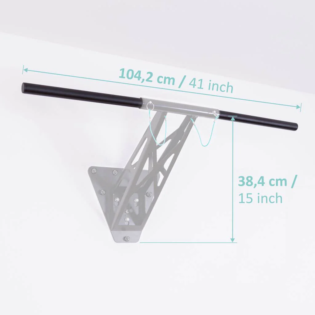 Gerade Klimmzugstange / Muscle-Up Stange, Zubehör zur Pullup & Dip Klimmzugstange - Image 7