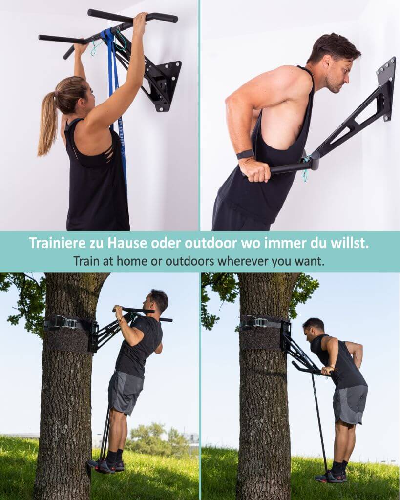 Mobile Klimmzugstange und Dip-Stange für indoor und outdoor, weltweit einzigartig - Image 3