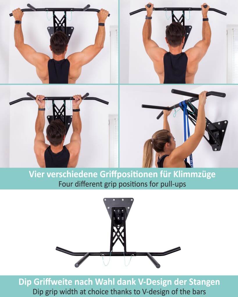 Mobile Klimmzugstange und Dip-Stange für indoor und outdoor, weltweit einzigartig - Image 9
