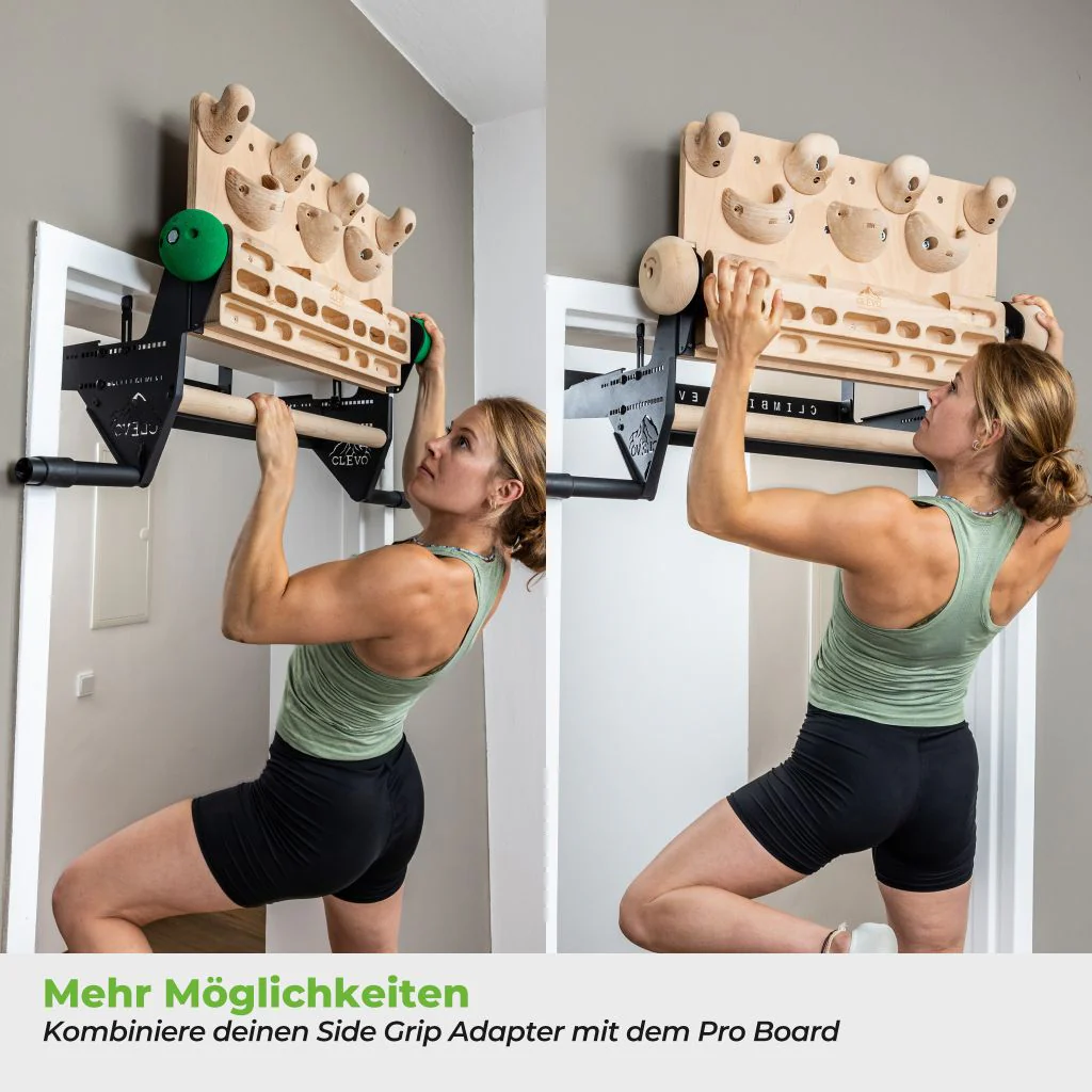 CLEVO Side Grip Adapter (Paar) - Befestigung für Lapis Ball oder Klettergriff - Image 5