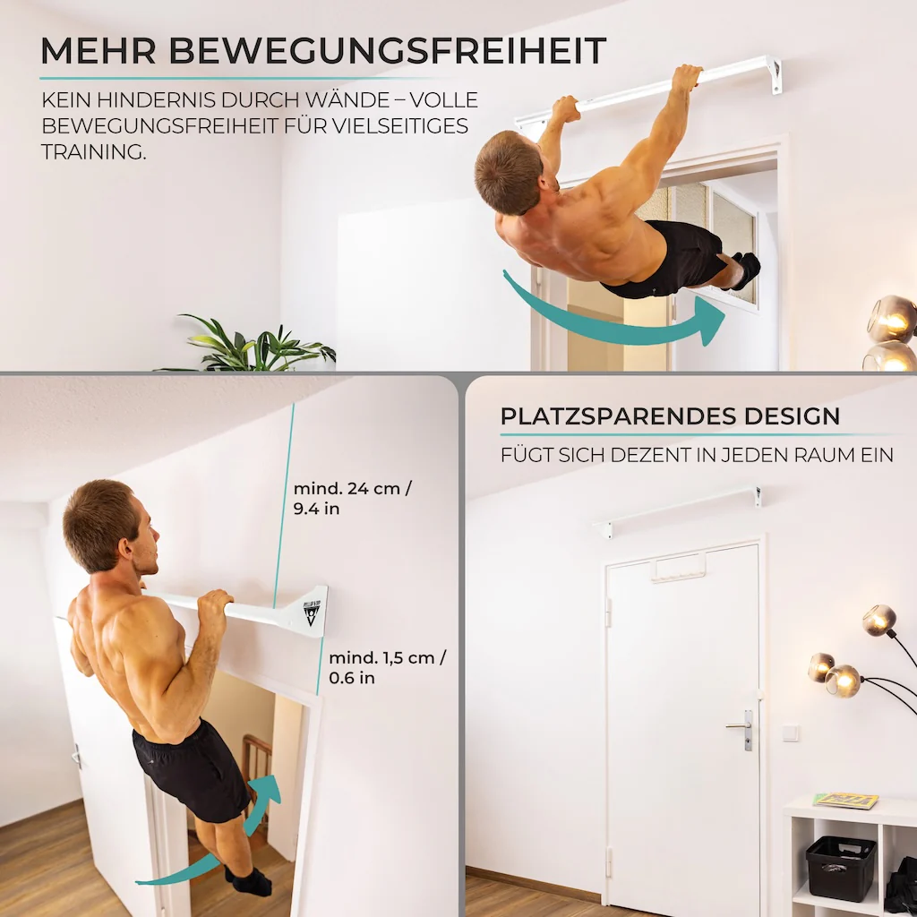 Klimmzugstange zur Wandmontage über dem Türrahmen - Image 8