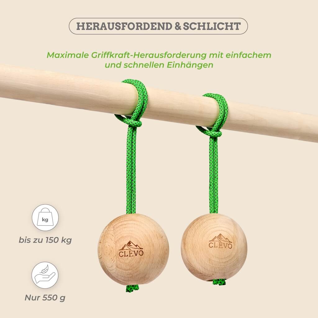 CLEVO Hangball Kletterkugeln (2er Set) - Image 4