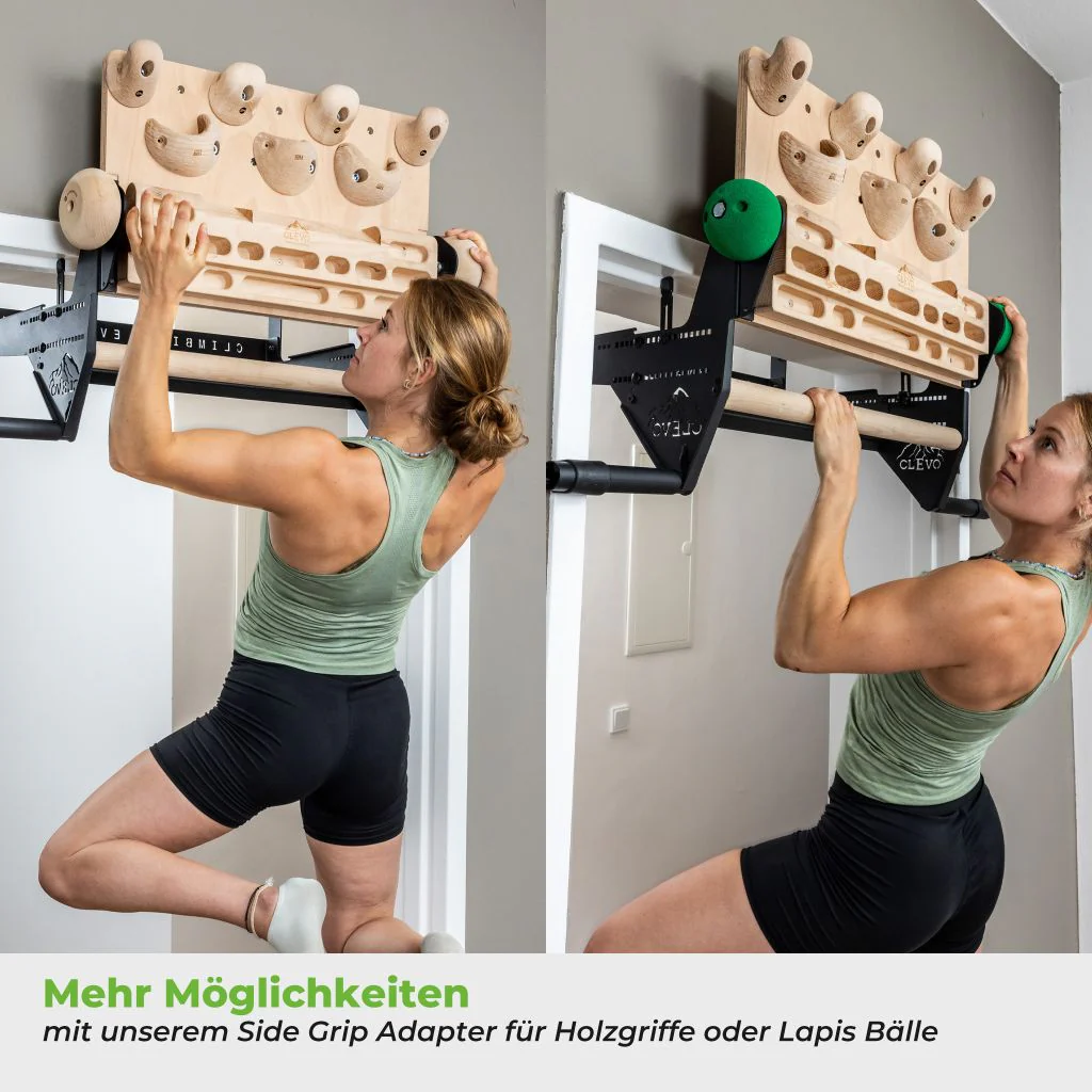 CLEVO Door Pro Board - Holzbrett für Hangboard und Klettergriffe - Image 4